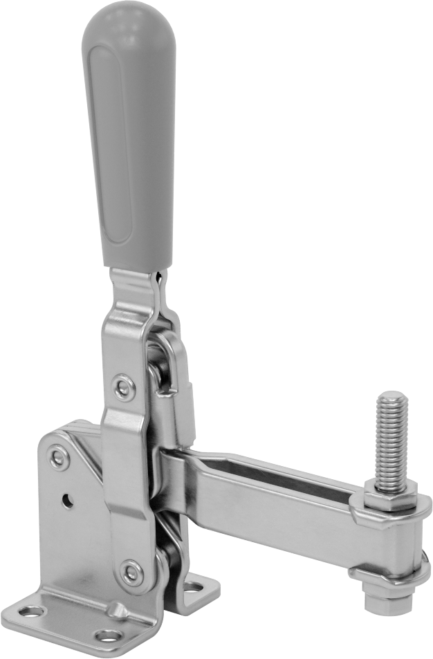 Sabitleme Mandal Kelepçesi, Açık Kol, 18-8 Paslanmaz Çelik, 600 lbs. Kapasite, 5-5/8" Toplam Uzunluk