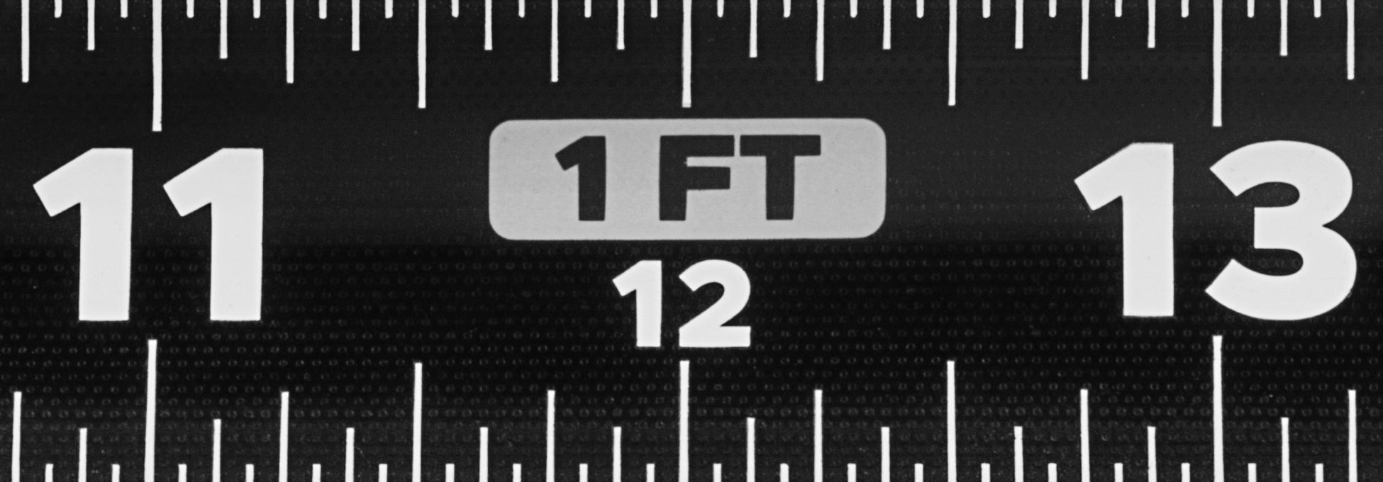 Dijital Şerit Metre, İnç Ölçek İşaretli, 25 Fit Uzunluk