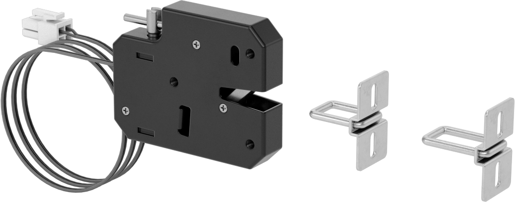 Elektronik Uzaktan Kumandalı Döner Mandal, Molex Mini-Fit Bağlantı, 500 lbs. Maksimum Çekme Mukavemeti
