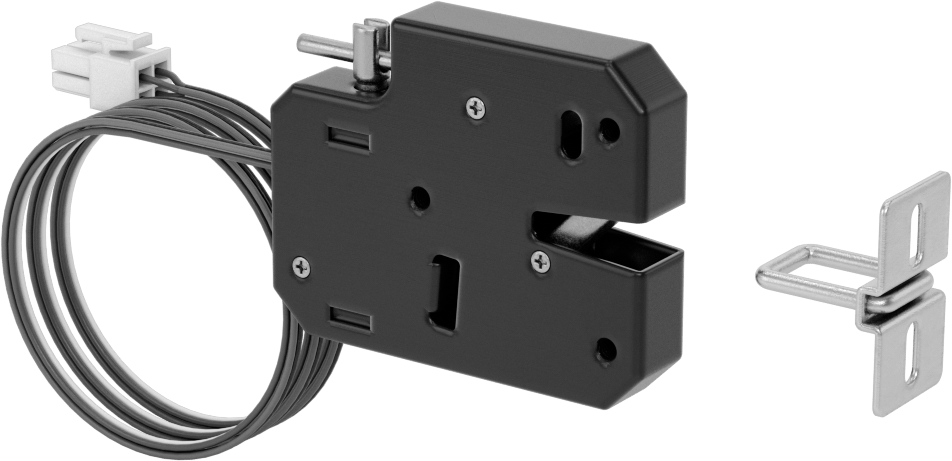 Elektronik Uzaktan Kumandalı Döner Mandal, Anahtarlı, Molex Mini-Fit Elektrik Bağlantısı