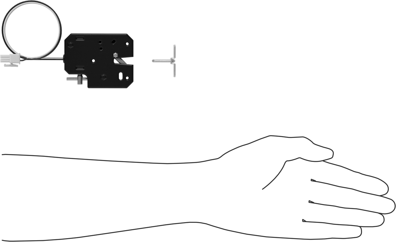 Elektronik Uzaktan Kumandalı Döner Mandal, Anahtarlı, Molex Mini-Fit Elektrik Bağlantısı