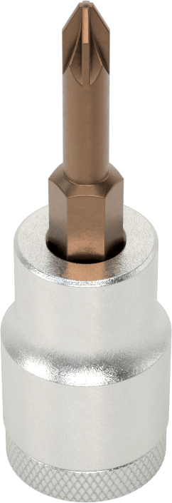 Uç Soketi, Pozidriv®, 3/8" Kare Tahrik, 1 Numaralı Boyut