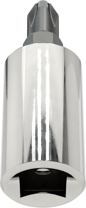 Phillips Uçlu Soket, 3/8" Kare Tahrik, 3 Sayı Tahrik Boyutu
