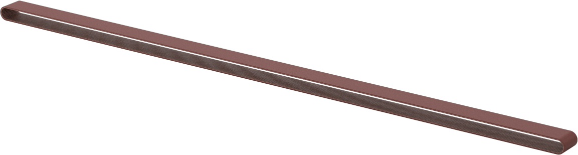 Zımpara Bandı, Pürüzlü Yüzey için, 60 Kum, 3/8“ Genişlik x 21” Uzunluk
