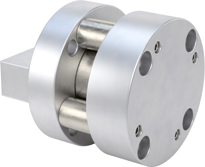 Dönmeyen Kompakt Bağlantı Çubuğu Hava Silindiri, 3/4" Delik Boyutu, 1-1/2" OD, 1/4" Strok