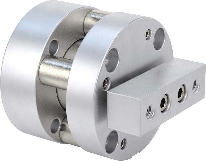 Dönmeyen Kompakt Bağlantı Çubuğu Hava Silindiri, 3/4" Delik Boyutu, 1-1/2" OD, 1/4" Strok