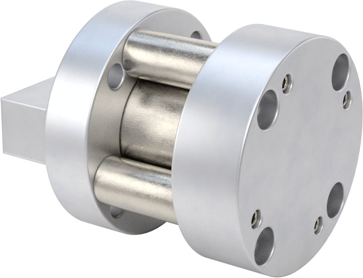 Dönmeyen Kompakt Bağlantı Çubuğu Hava Silindiri, 3/4" Delik Boyutu, 1-1/2" OD, 1/2" Strok