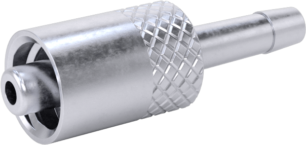 Hava için Pirinç Luer Lock Tüp Bağlantısı, Fiş, 1/16“-3/32” Dikenli Boru İç Çapı için