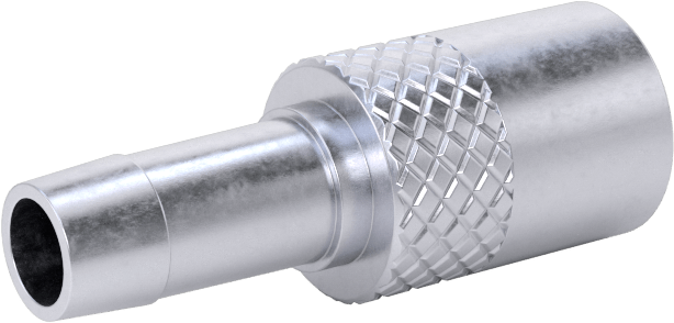 Hava için Pirinç Luer Lock Tüp Bağlantısı, Fiş, 1/8“-3/16” Dikenli Boru İç Çapı için