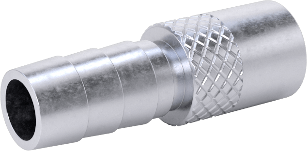 Hava için Pirinç Luer Lock Tüp Bağlantısı, Fiş, 1/4“-5/16” Dikenli Boru İç Çapı için
