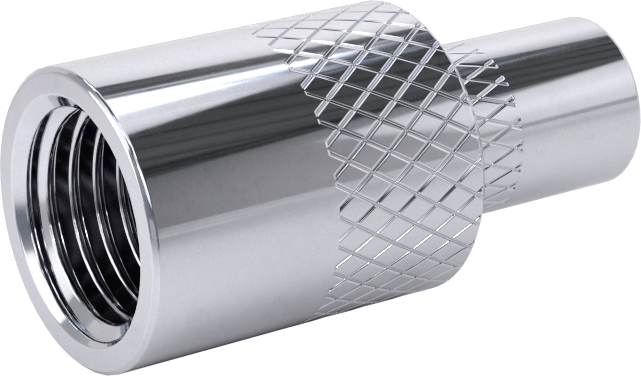 Hava için Pirinç Luer Lock Tüp Bağlantısı, Fiş, 1/4 NPT Dişi