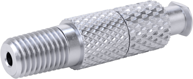 Hava için Pirinç Luer Lock Tüp Bağlantısı, Soket, 1/16 NPT Erkek