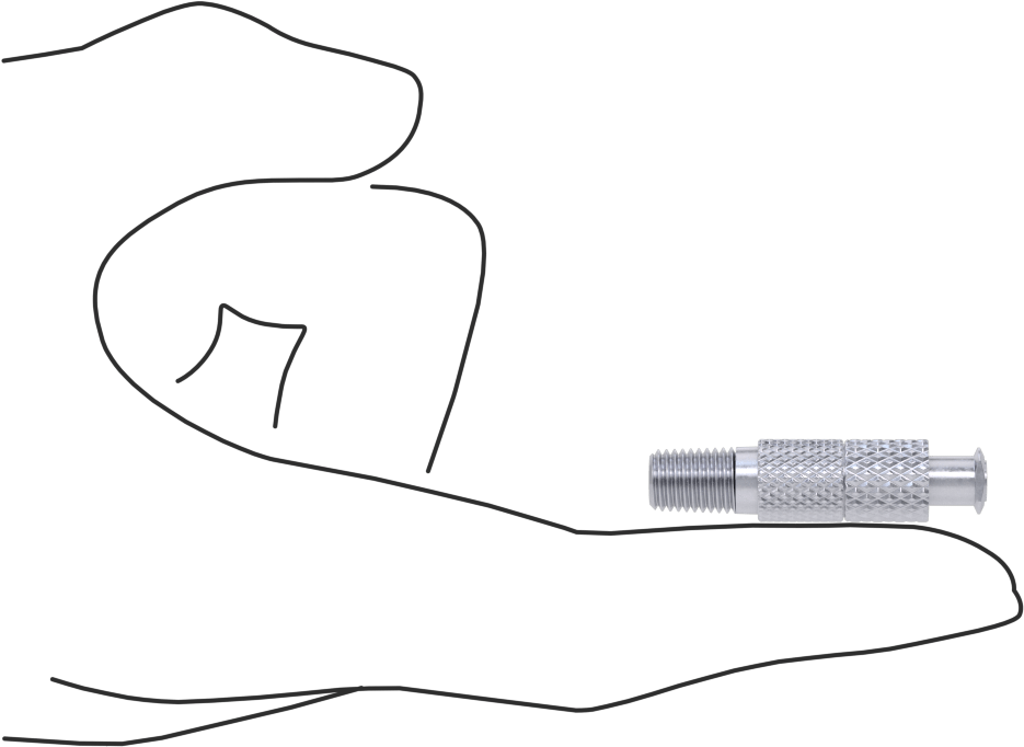 Hava için Pirinç Luer Lock Tüp Bağlantısı, Soket, 1/16 NPT Erkek