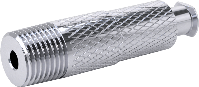 Hava için Pirinç Luer Lock Tüp Bağlantısı, Soket, 1/8 NPT Erkek