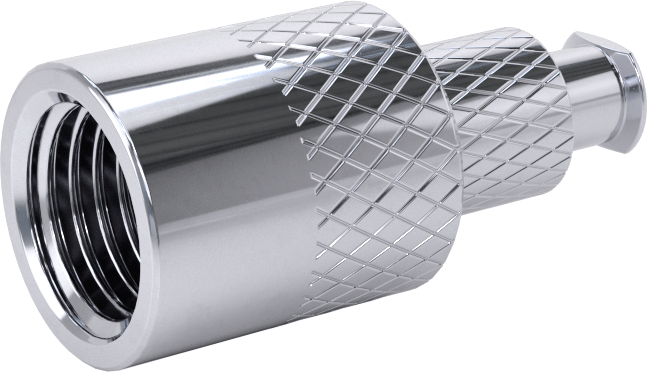 Hava için Pirinç Luer Lock Tüp Bağlantısı, Soket, 1/4 NPT Dişi
