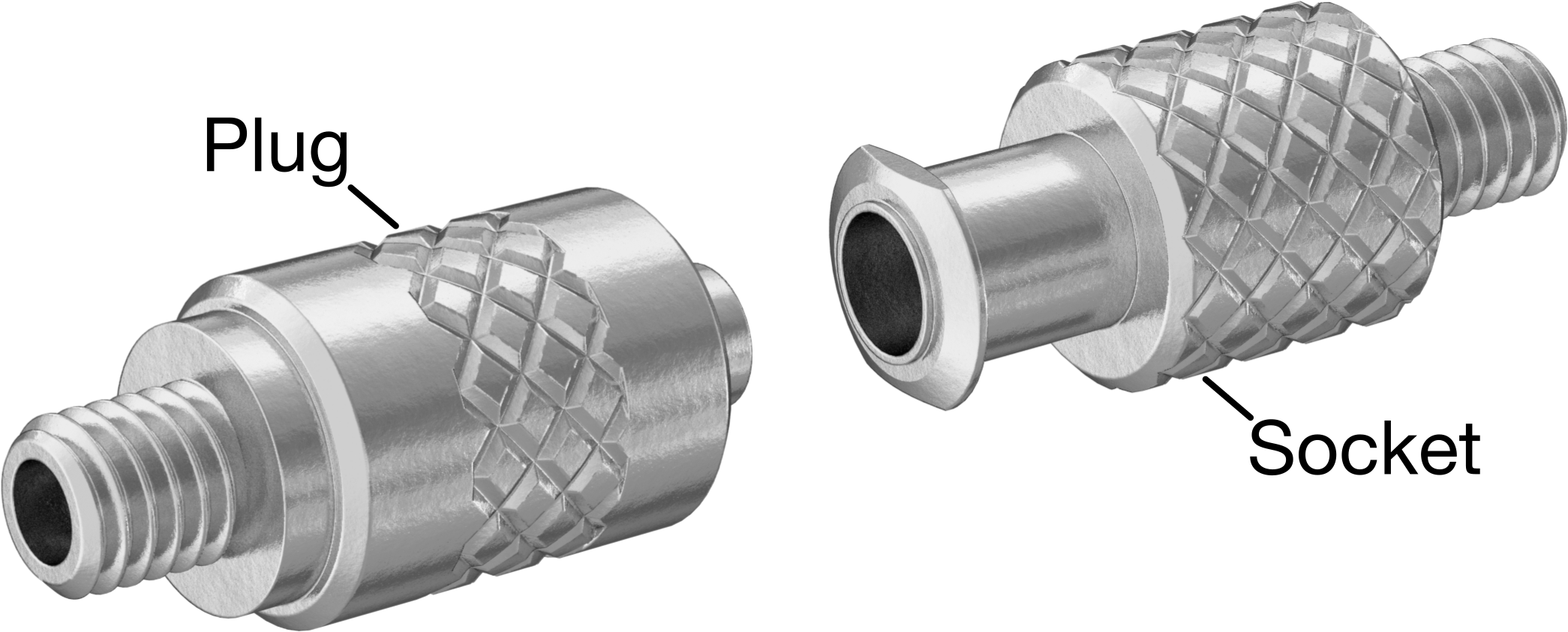 Hava için Pirinç Luer Lock Tüp Bağlantısı, Fiş, 1/8 NPT Dişi
