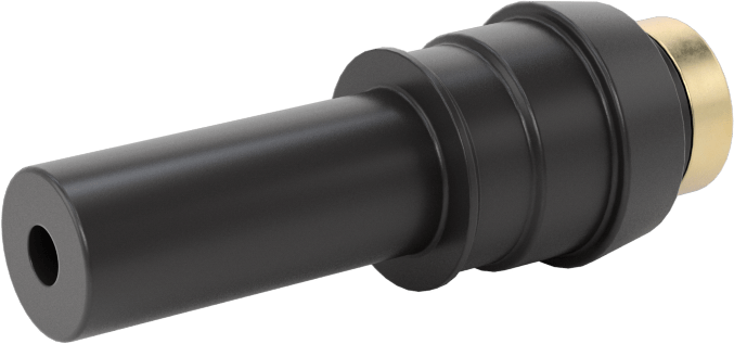 Yüksek Basınçlı D.O.T. Bas-Bağlan Tipi Bağlantı Elemanı, Adaptör, 3/8“ Mil Dış Çapı x 1/4” Boru Dış Çapı