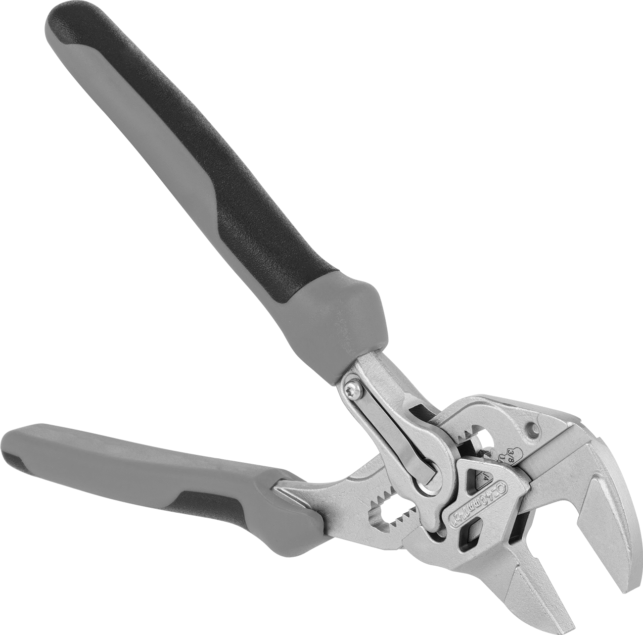 Pense Anahtarı, Krom Kaplı Çelik, 7-1/4" Toplam Uzunluk