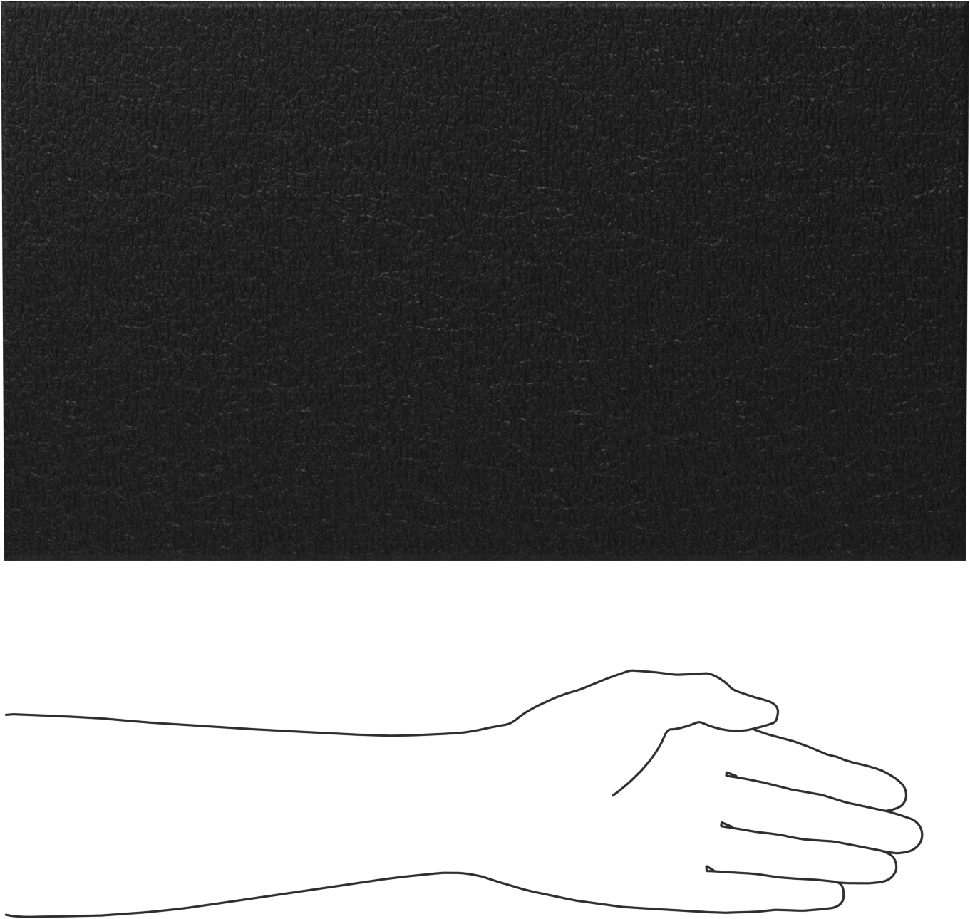 Geri Dönüştürülmüş Plastik ve Metal Kompozit Levha, 0,96 inç Kalınlık, 10" x 17-1/4"