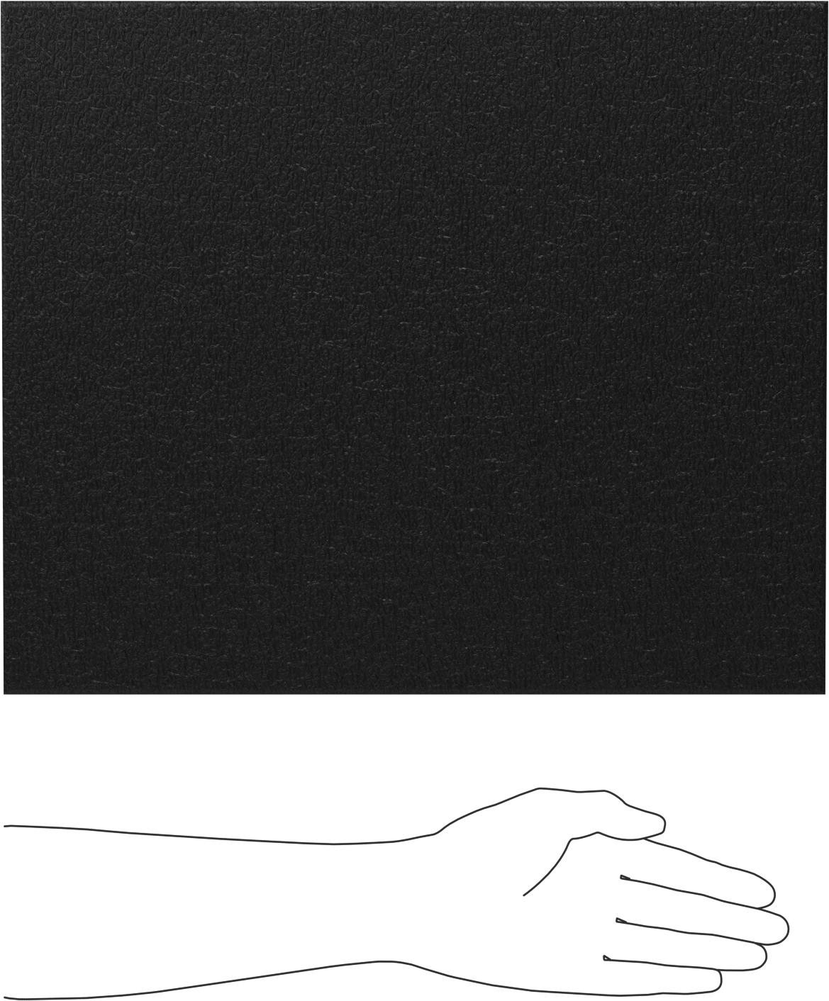 Geri Dönüştürülmüş Plastik ve Metal Kompozit Levha, 0,96 inç Kalınlık, 14-1/2" x 17-1/4"
