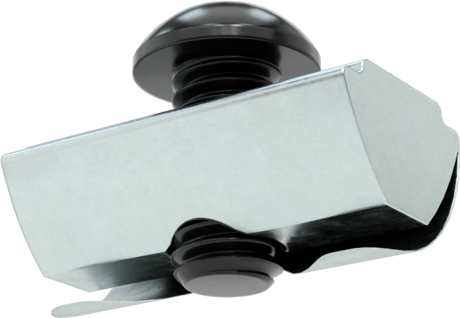 T-Yuvalı Çerçeve Bağlantı Elemanları, Yaylı Tırnaklı Somun ve Vida, 12 mm Uzunlukta Diş, 1,5 inç ve 40 mm Ray