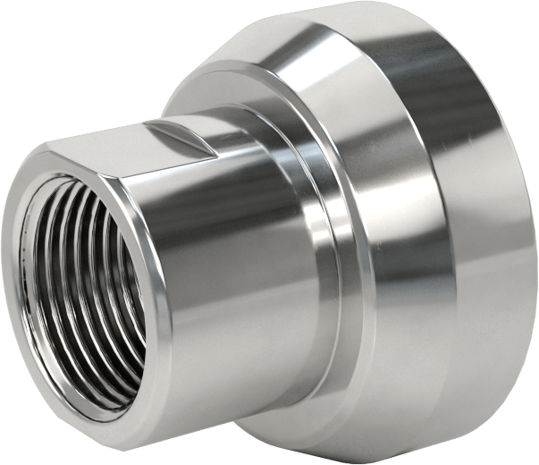 Hortum Hatları için Yuvarlak Manifoldlar, 316 Paslanmaz Çelik, 3 Çıkış 3/4 NPT Giriş x 1/2 NPT Çıkış