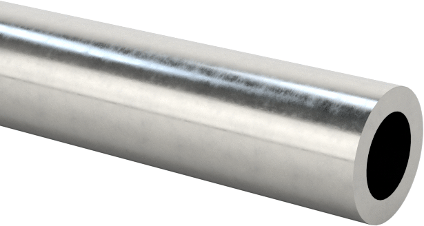 Aşırı Basınçlı Minyatür Paslanmaz Çelik Boru, Dikişsiz Tip 316, 1/16" OD, 0,011 inç Duvar Kalınlığı, 5 Fit Uzunluk