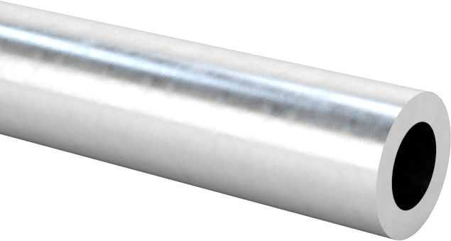 Kolay Bükülebilen Alüminyum Boru, 1/8" OD, 0,025 inç Duvar Kalınlığı