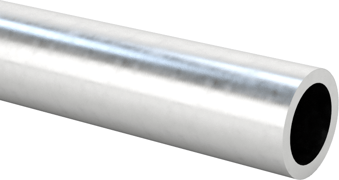 Kolay Bükülebilen Alüminyum Boru, 1/4" OD, 0,032 inç Duvar Kalınlığı
