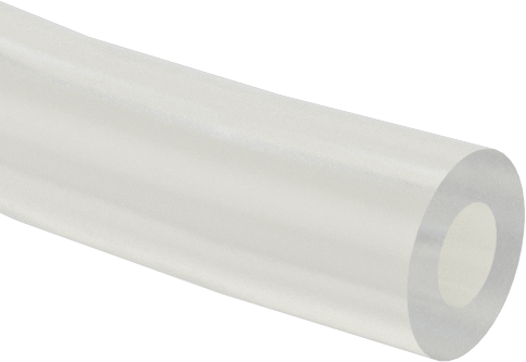Yüksek Sıcaklık ve Yüksek Saflıkta Yarı Şeffaf Silikon Boru, Yumuşak, 1/16" ID, 1/8" OD