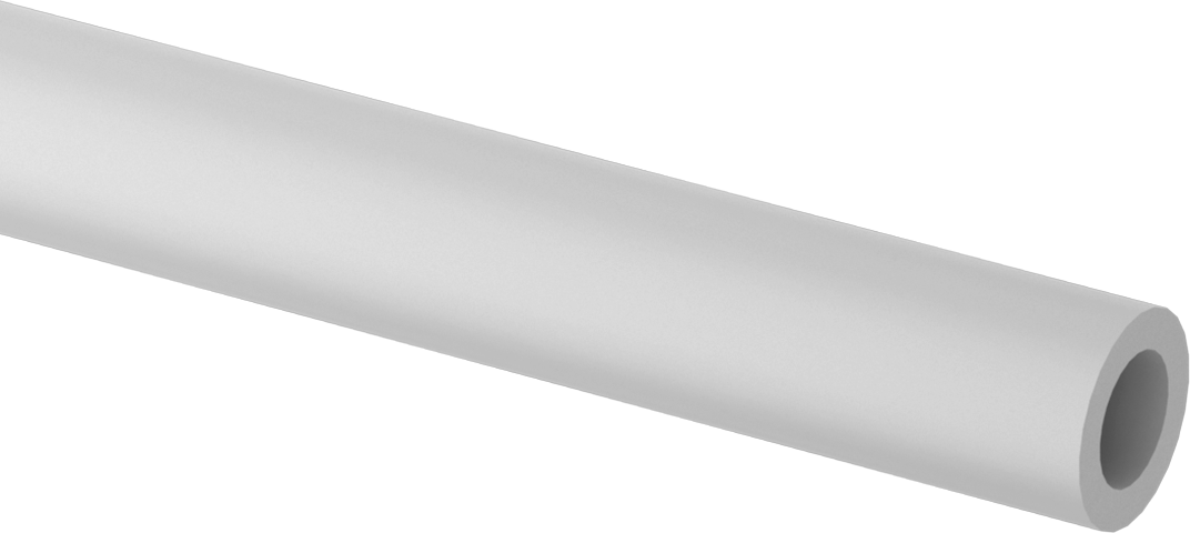 Alev Geciktirici Garolite G-11/FR5 Tüp, Yüksek Sıcaklık, 3/16" Duvar Kalınlığı, 1" OD, 5/8" ID, 36" Uzunluk