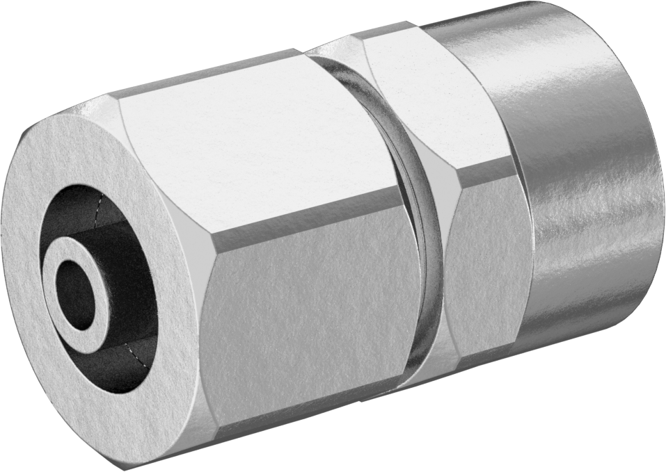 Hava ve Su için Pirinç Sıkıştırma Tüp Bağlantısı, Sıkı Sızdırmazlık, Adaptör, 3/8" Boru Dış Çapı x 1/4 NPT Dişi için