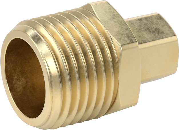 Hava ve Su için Pirinç Sıkıştırma Tüp Bağlantısı, Sıkı Sızdırmazlık, Adaptör, 1/4" Boru Dış Çapı x 1/2 NPT Erkek için