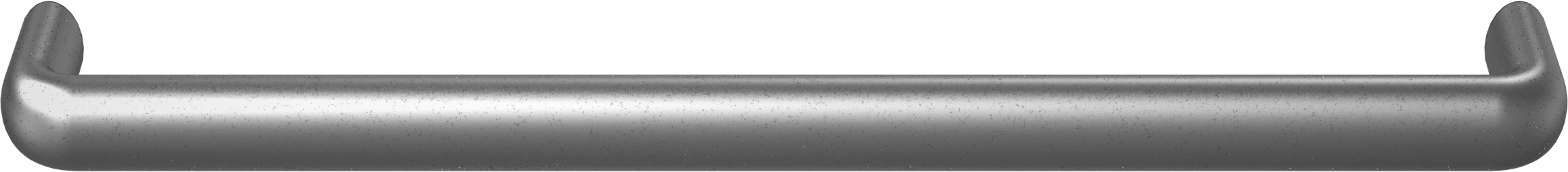 Oval Çekme Kolu, Dişli Delik, Eloksallı Alüminyum, 400 mm Merkezden Merkeze Genişlik