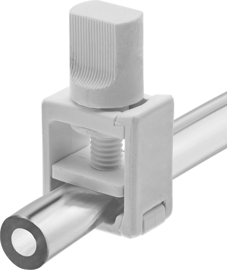 Temassız Akış Ayar Valfi, T-Saplı, Plastik Gövde, 3/32“ ila 1/2” Boru Dış Çapı için