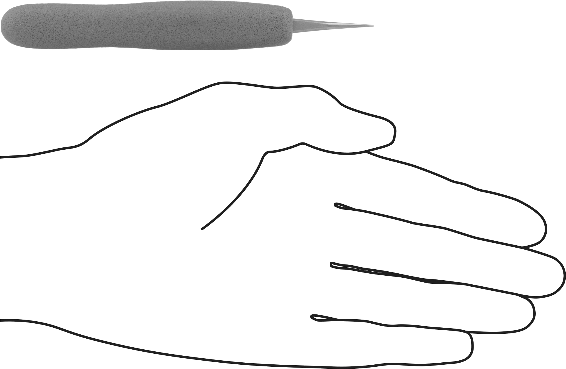 Static-Control Yüksek Hassasiyetli Cımbız, Standart Sivri Uçlu, Ticaret No. 00D