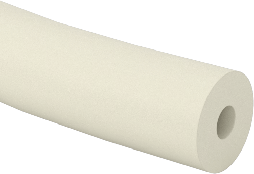 Sürekli Esnek Yumuşak Opak Kauçuk Boru, Gıda için, İçecek ve Süt Ürünleri, Tygon, 1/16" ID, 3/16" OD