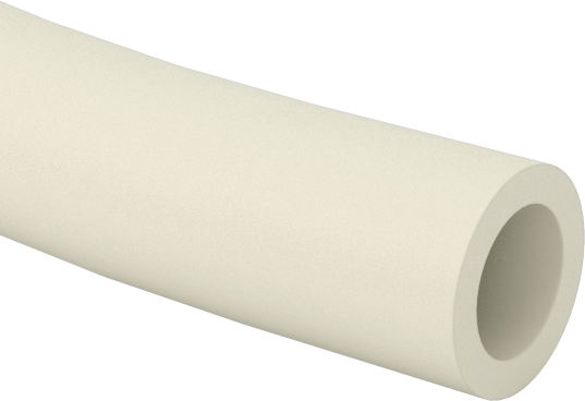 Sürekli Esnek Yumuşak Opak Kauçuk Boru, Gıda için, İçecek ve Süt Ürünleri, Tygon, 1/4" ID, 3/8" OD