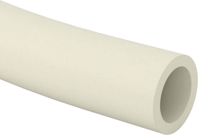 Sürekli Esnek Yumuşak Opak Kauçuk Boru, Gıda için, İçecek ve Süt Ürünleri, Tygon, 5/8" ID, 7/8" OD
