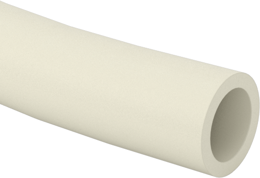 Sürekli Esnek Yumuşak Opak Kauçuk Boru, Gıda için, İçecek ve Süt Ürünleri, 5 mm ID, 7 mm OD