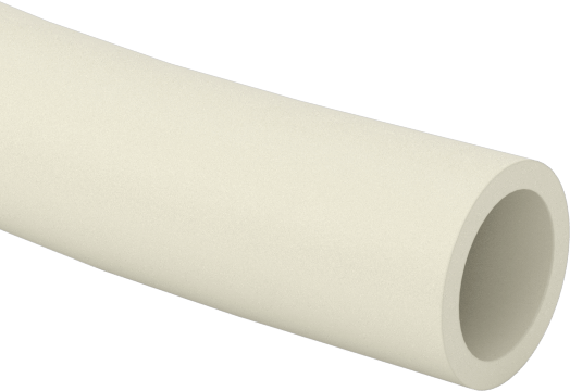 Sürekli Esnek Yumuşak Opak Kauçuk Boru, Gıda için, İçecek ve Süt Ürünleri, 6 mm ID, 8 mm OD
