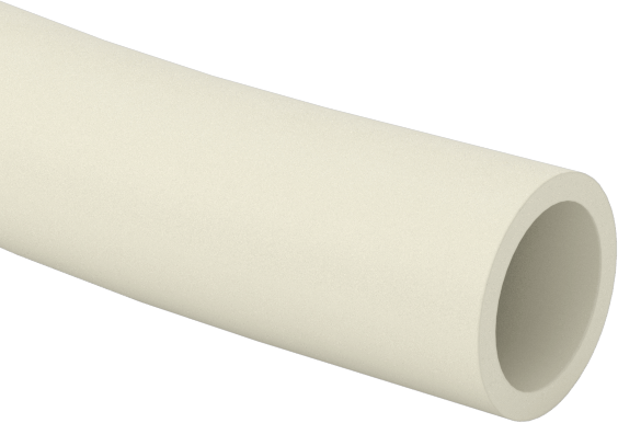 Sürekli Esnek Yumuşak Opak Kauçuk Boru, Gıda için, İçecek ve Süt Ürünleri, 10 mm ID, 13 mm OD