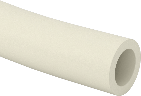 Sürekli Esnek Yumuşak Opak Kauçuk Boru, Gıda için, İçecek ve Süt Ürünleri, 10 mm ID, 15 mm OD