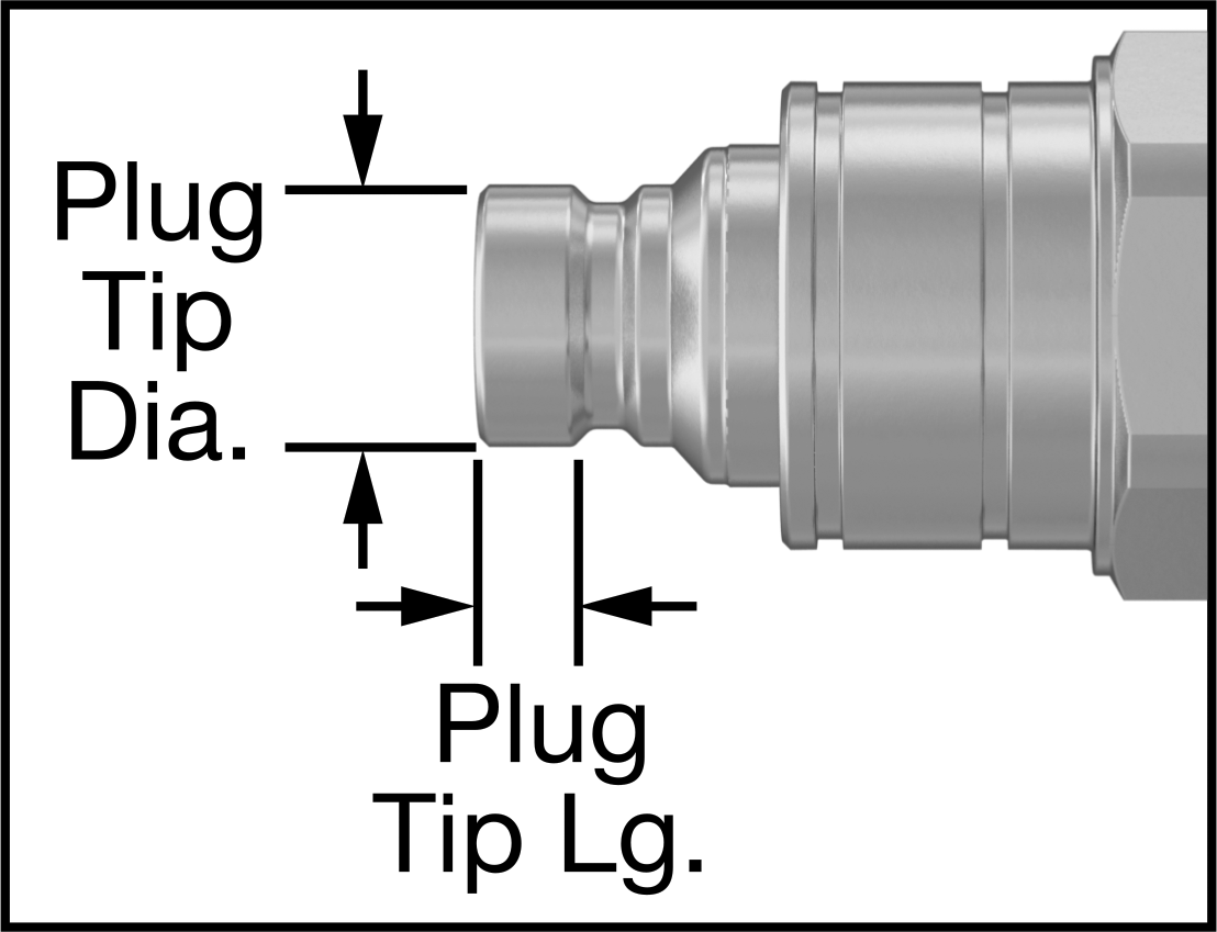 Uluslararası Standart ISO Minimum Sızıntı Hortum Bağlantısı, Hidrolik Sıvı için, 1/4 Hızlı Bağlantı Kesme Plugi, M14 x 1,5 mm Erkek
