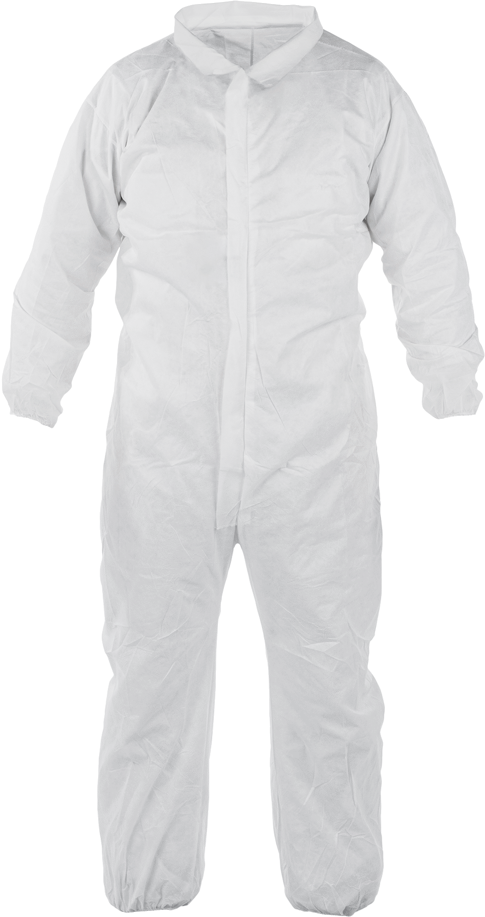 Tyvek Polietilen Tek Kullanımlık Tulumlar, Uzun Kollu ve Elastik Manşetli