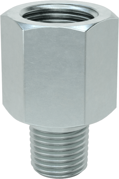Hassas Aşırı Basınçlı Çelik Boru Bağlantı Parçası, Redüksiyon Adaptörü, 3/8 NPT Dişi x 1/4 NPT Erkek
