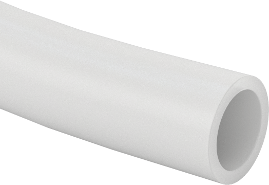 Aşırı Sıcaklık PTFE Yarı Şeffaf Boru, Kimyasallar için, 6 mm ID, 8 mm OD