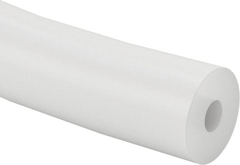 Aşırı Sıcaklık PTFE Yarı Şeffaf Boru, Kimyasallar için, 1 mm ID, 3 mm OD