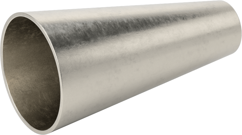 Paslanmaz Çelik Borular için 316/316L Paslanmaz Çelik Alın Kaynaklı Bağlantı Parçası, 2“ x 1” Dış Çaplı Boru için Mat Düz Redüktör