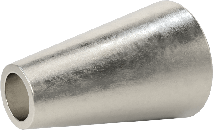 Paslanmaz Çelik Borular için 316/316L Paslanmaz Çelik Alın Kaynaklı Bağlantı Parçası, 1“ x 1/2” Dış Çaplı Boru için Parlatılmış Düz Redüktör